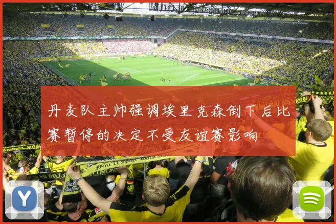 丹麦队主帅强调埃里克森倒下后比赛暂停的决定不受友谊赛影响