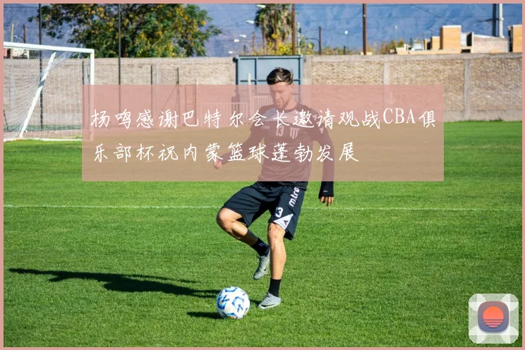 杨鸣感谢巴特尔会长邀请观战CBA俱乐部杯祝内蒙篮球蓬勃发展